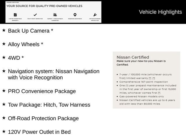 2023 Nissan Frontier PRO-4X