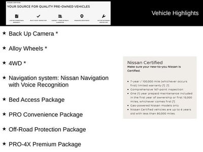 2023 Nissan Frontier PRO-4X
