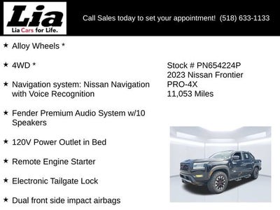2023 Nissan Frontier PRO-4X
