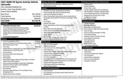2021 BMW X5 xDrive40i