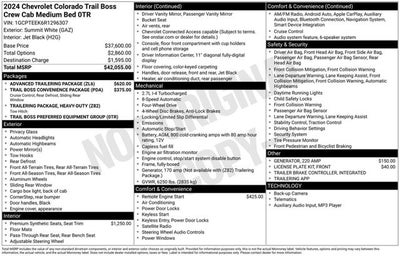 2024 Chevrolet Colorado 4WD Trail Boss