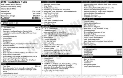 2023 Hyundai Kona N Line
