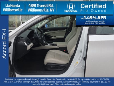 2021 Honda Accord EX-L