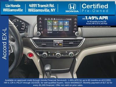 2021 Honda Accord EX-L