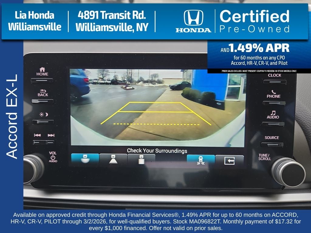 2021 Honda Accord EX-L