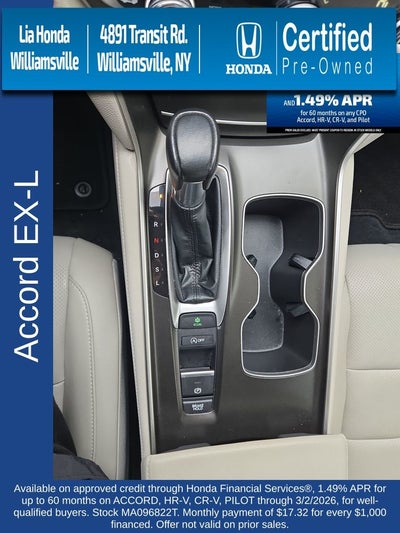 2021 Honda Accord EX-L