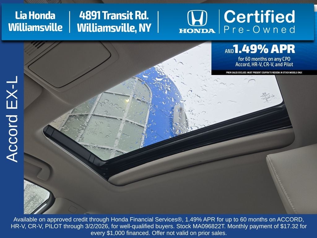 2021 Honda Accord EX-L