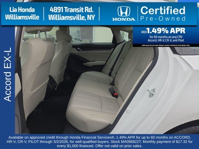 2021 Honda Accord EX-L