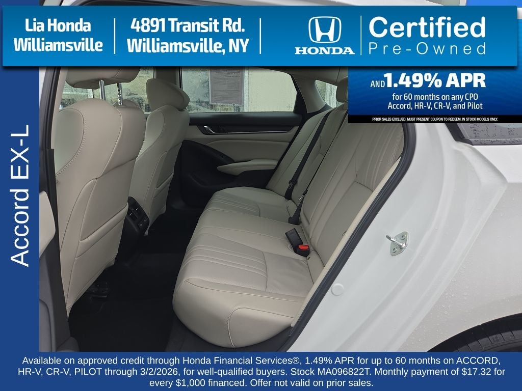 2021 Honda Accord EX-L