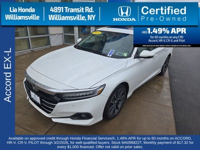 2021 Honda Accord EX-L