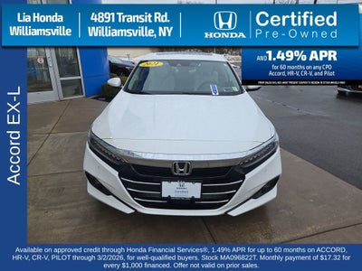 2021 Honda Accord EX-L