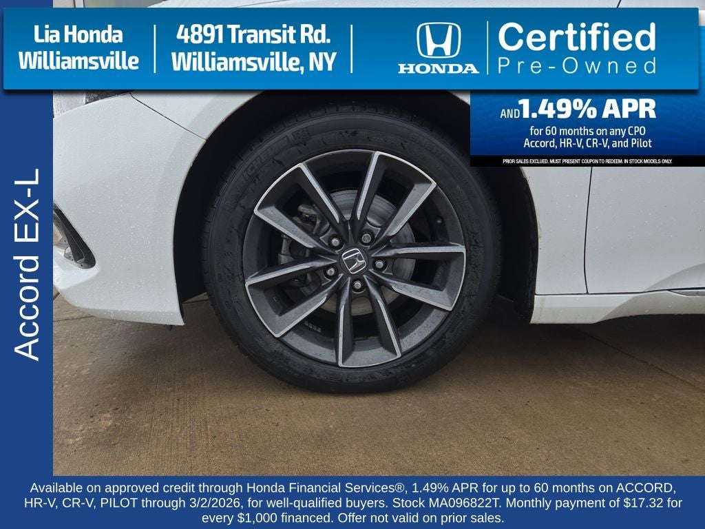 2021 Honda Accord EX-L