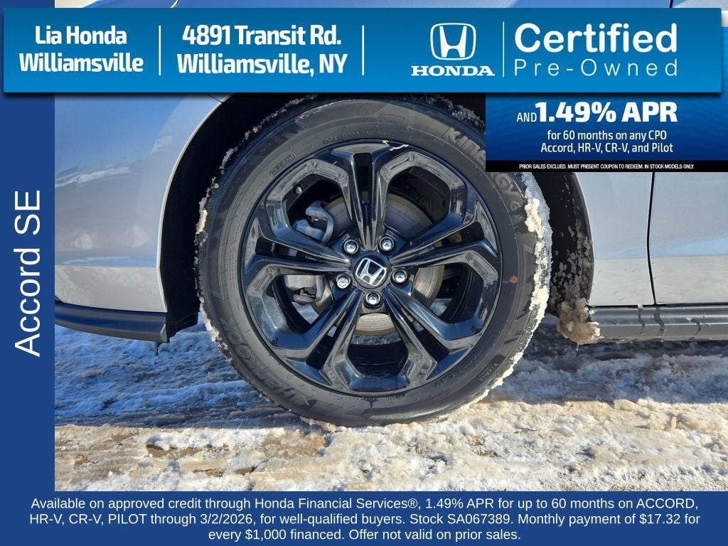 2025 Honda Accord SE