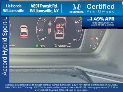 2024 Honda Accord Hybrid Sport-L