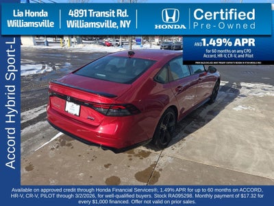 2024 Honda Accord Hybrid Sport-L