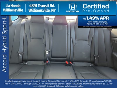 2024 Honda Accord Hybrid Sport-L