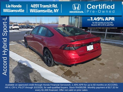 2024 Honda Accord Hybrid Sport-L