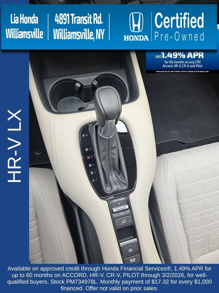 2023 Honda HR-V LX