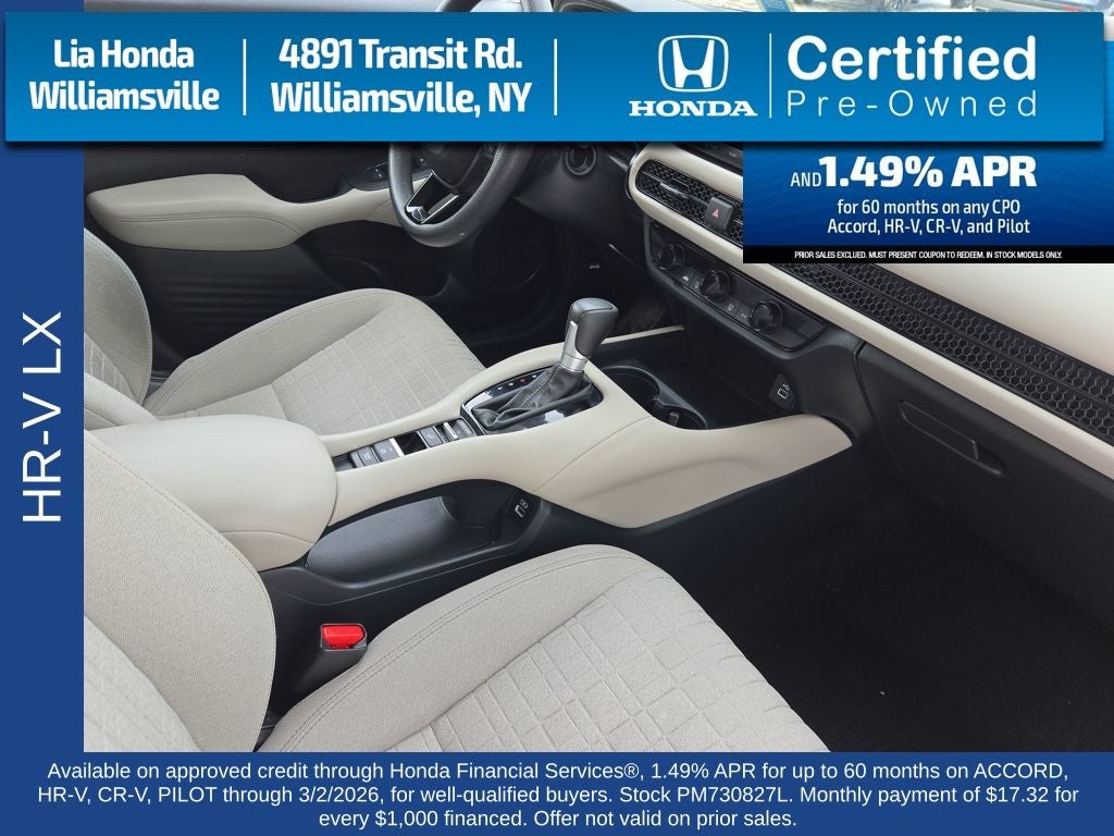2023 Honda HR-V LX