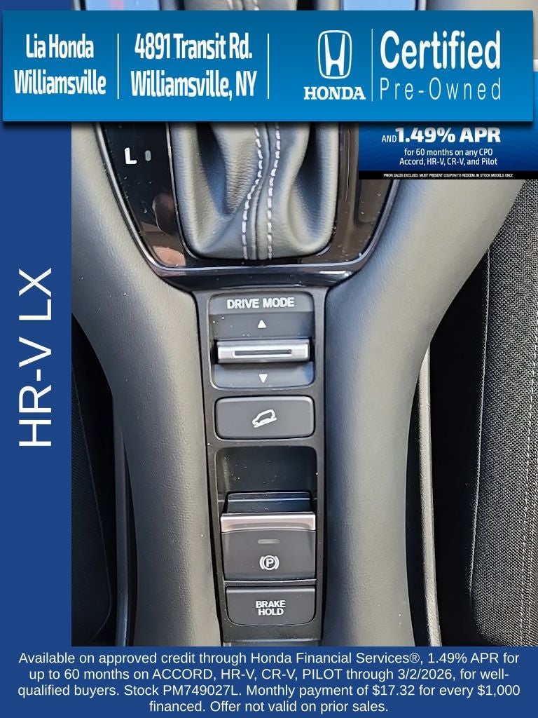 2023 Honda HR-V LX