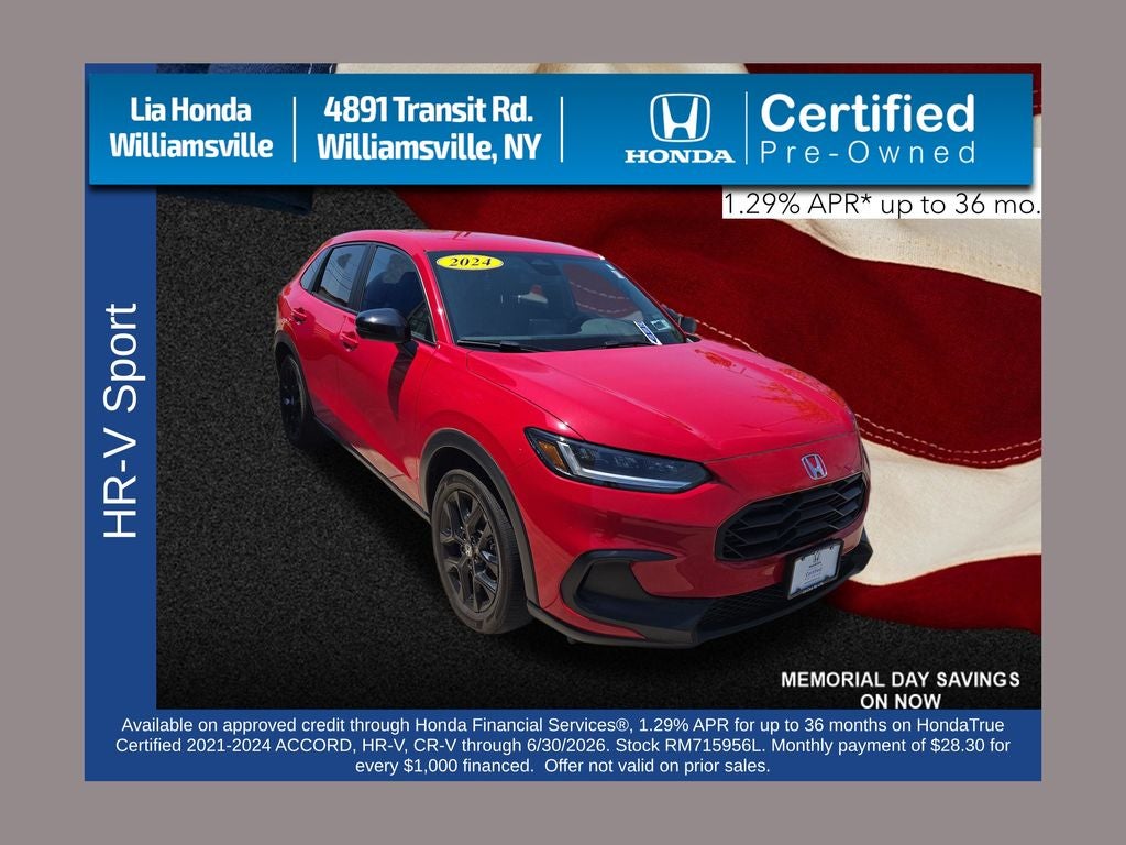 2024 Honda HR-V Sport