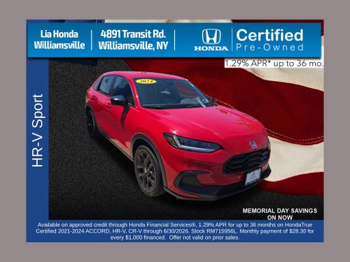 2024 Honda HR-V Sport