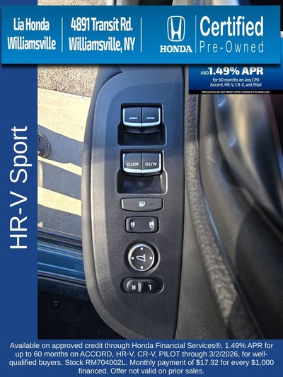 2024 Honda HR-V Sport