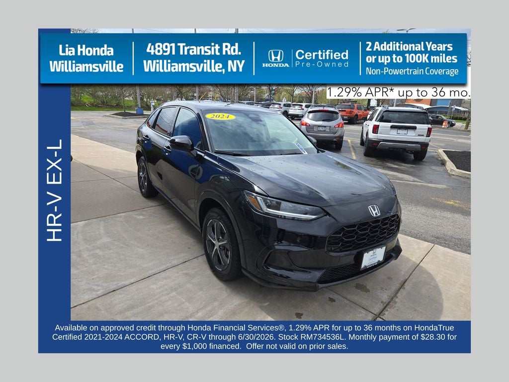2024 Honda HR-V EX-L