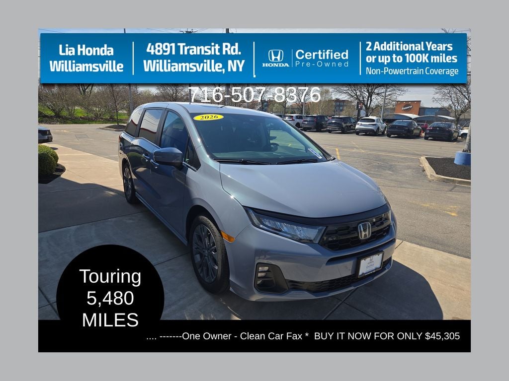 2026 Honda Odyssey Touring