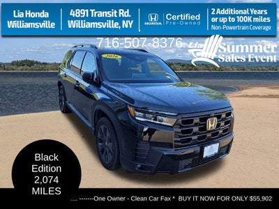 2026 Honda Pilot Black Edition
