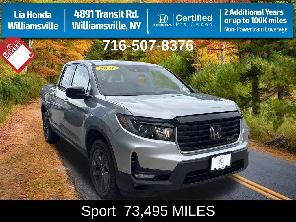 2021 Honda Ridgeline Sport