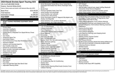 2024 Buick Envista Sport Touring