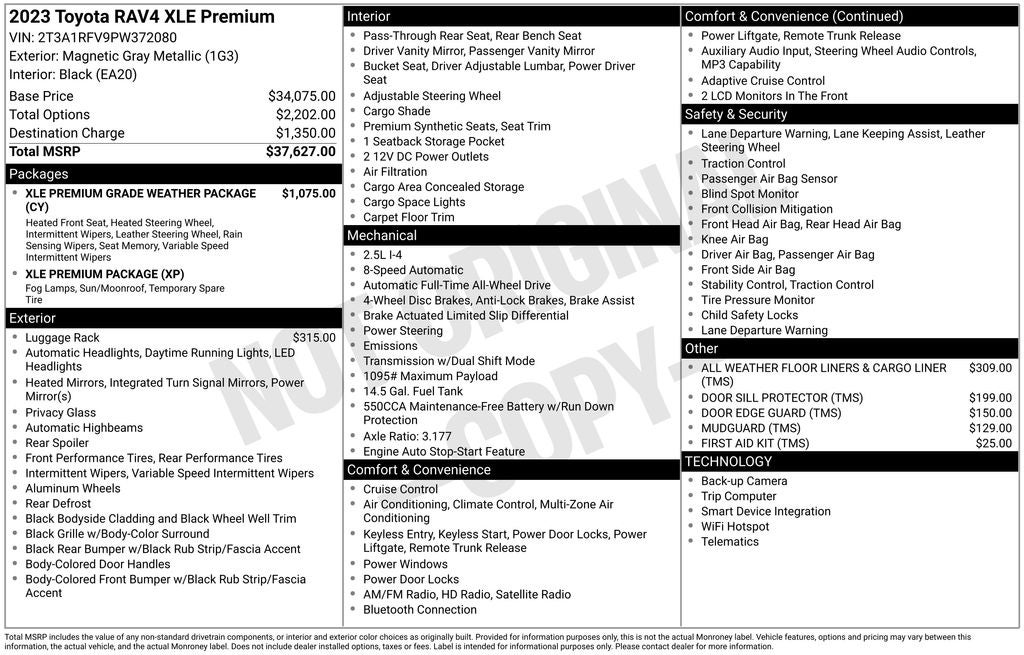 2023 Toyota RAV4 XLE Premium