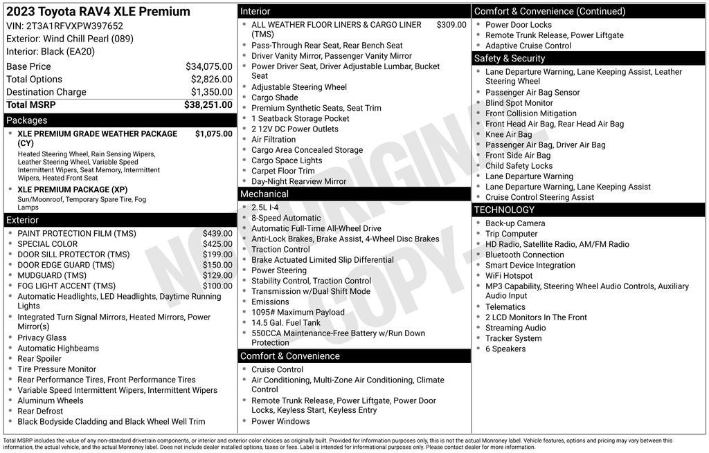 2023 Toyota RAV4 XLE Premium