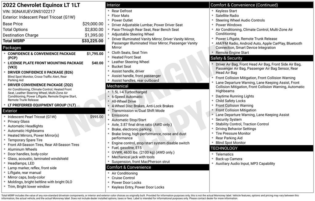 2022 Chevrolet Equinox LT