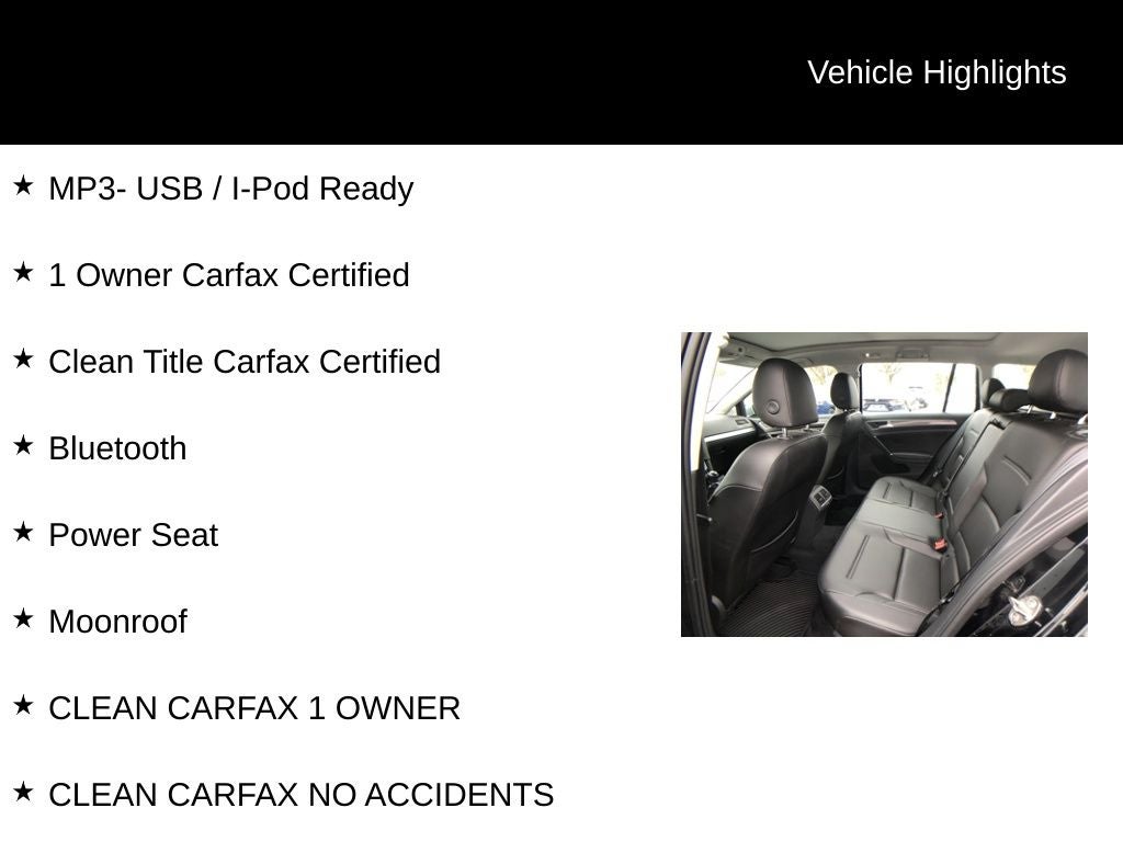 2019 Volkswagen Golf Alltrack TSI SE 4Motion