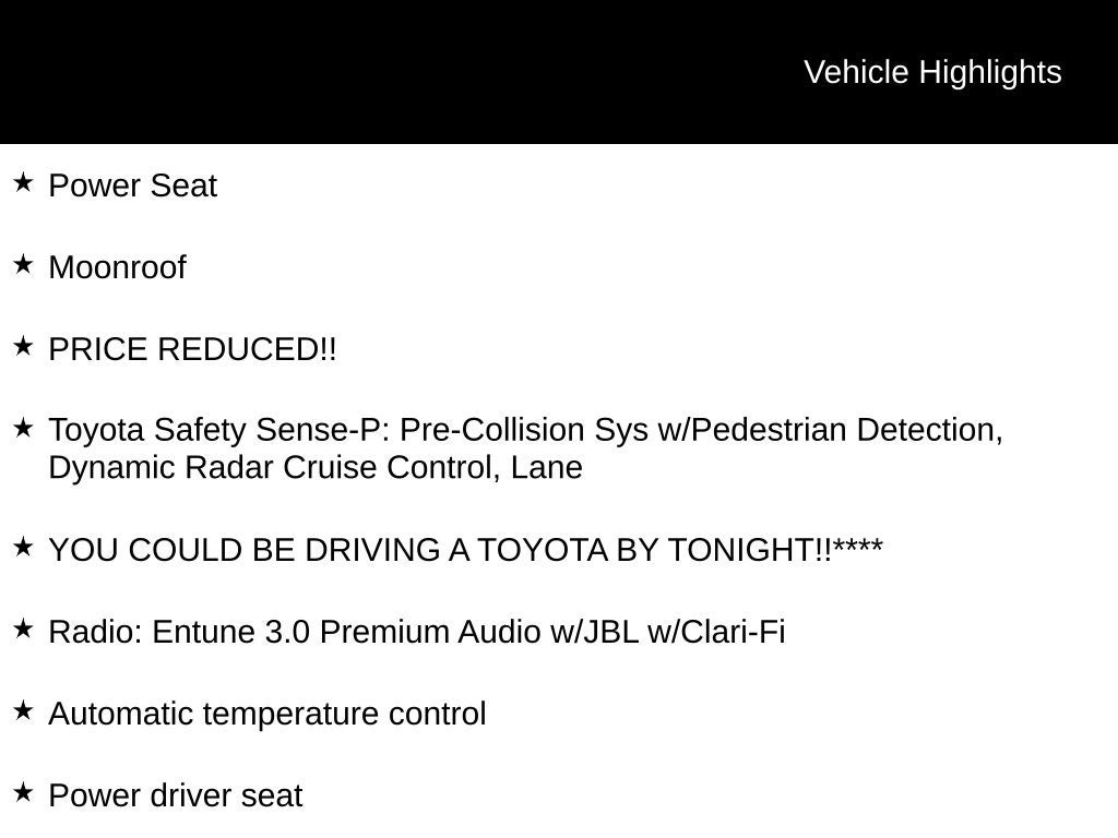 2019 Toyota Camry XLE