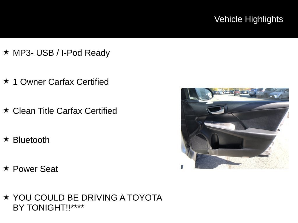 2014 Toyota Camry SE