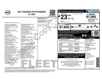 2017 Nissan Pathfinder SL