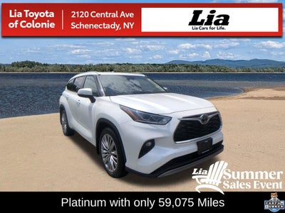 2022 Toyota Highlander Platinum