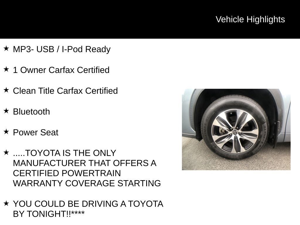 2021 Toyota Highlander XLE