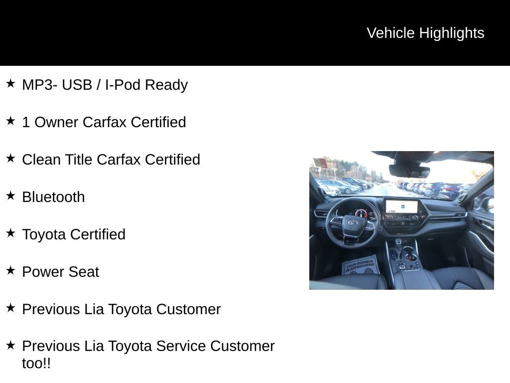 2026 Toyota Highlander XSE