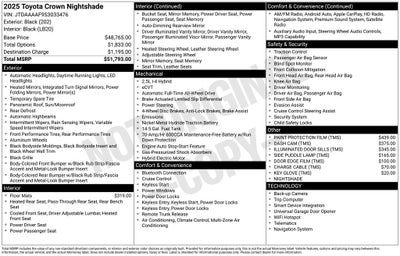 2025 Toyota Crown Nightshade