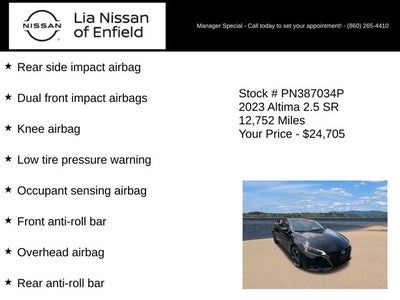 2023 Nissan Altima 2.5 SR