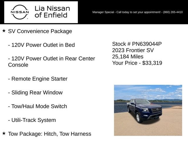 2023 Nissan Frontier SV