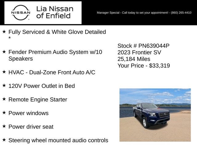 2023 Nissan Frontier SV