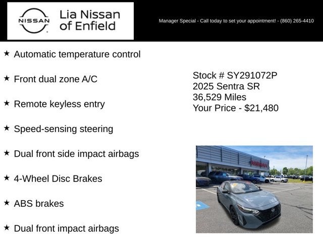 2025 Nissan Sentra SR