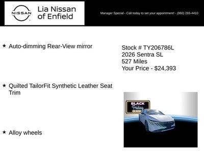 2026 Nissan Sentra SL