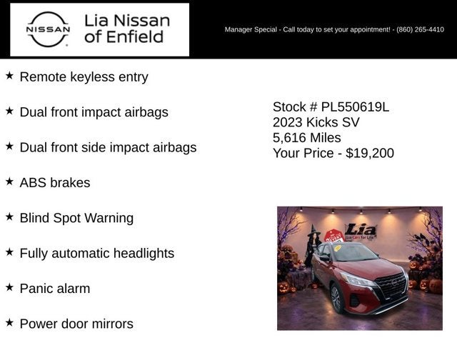 2023 Nissan Kicks SV