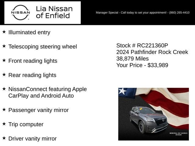 2024 Nissan Pathfinder Rock Creek